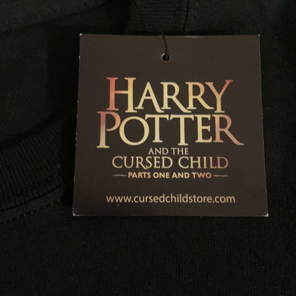 Harry Potter & The Cursed Child Dark Mark T-shirt Black XL NWT - Picture 7 of 8